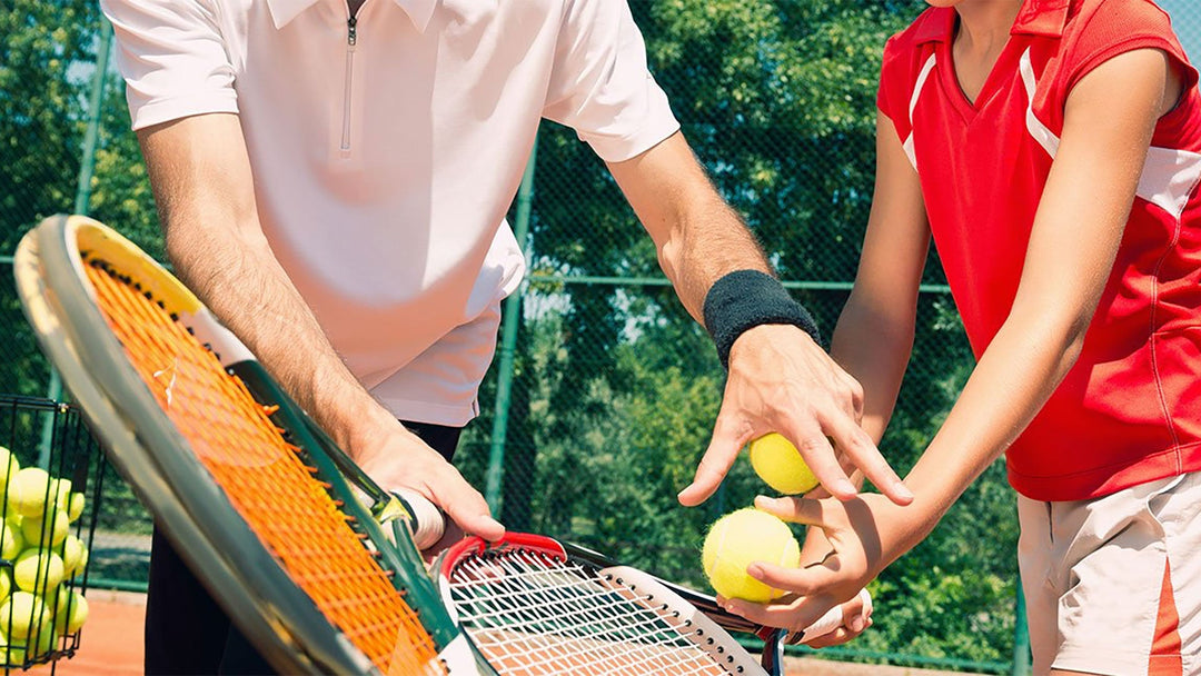 Building confidence in young tennis players